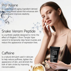 TEULN 2.0 ingredient panel highlights pro-xylane intended for firming