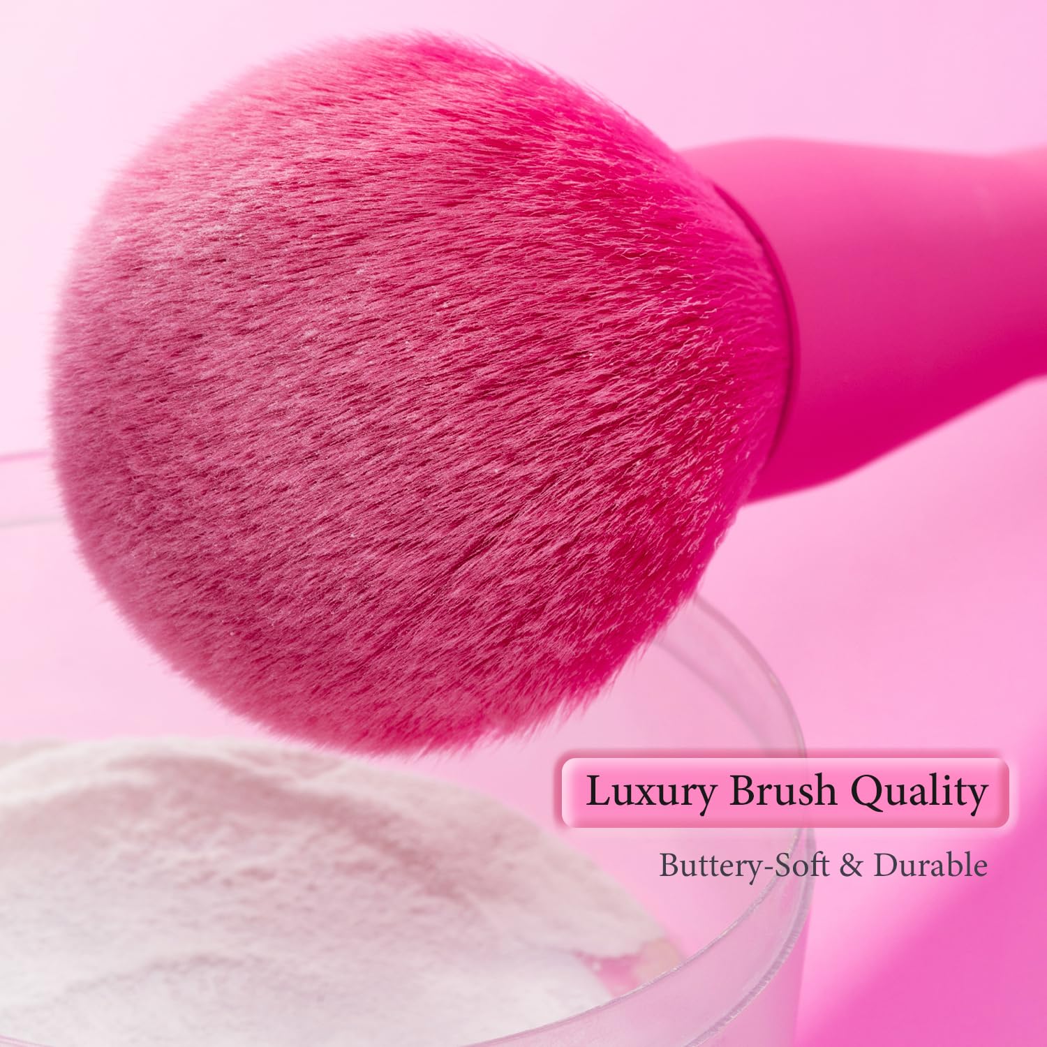 TEXAMO pink makeup brushes gift-ready packaging, ideal for gifting to her.