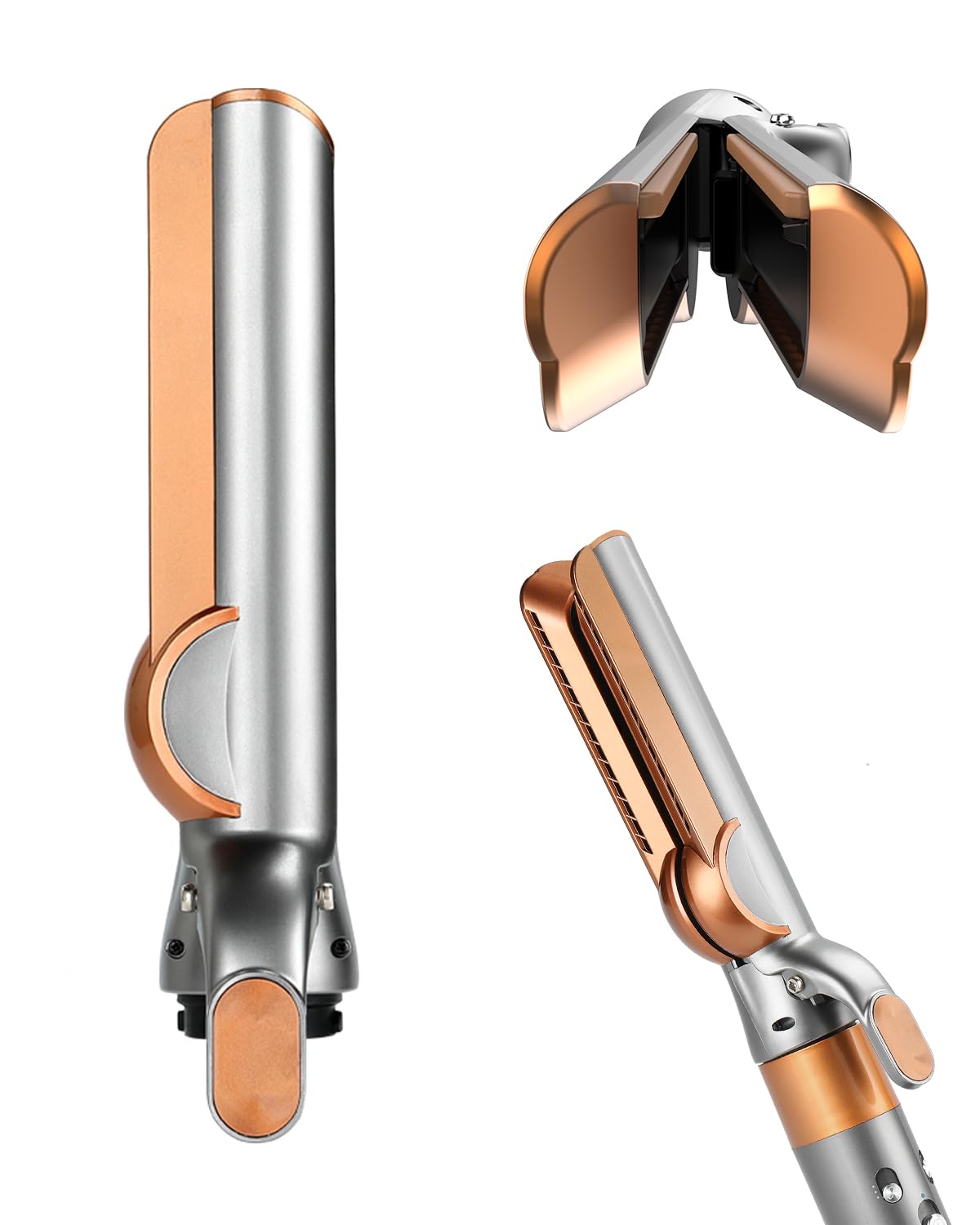 TEXOVYRAX airflow-attachment for Dyson Airwrap HS01/HS05 enables natural straight styling with gentler airflow.