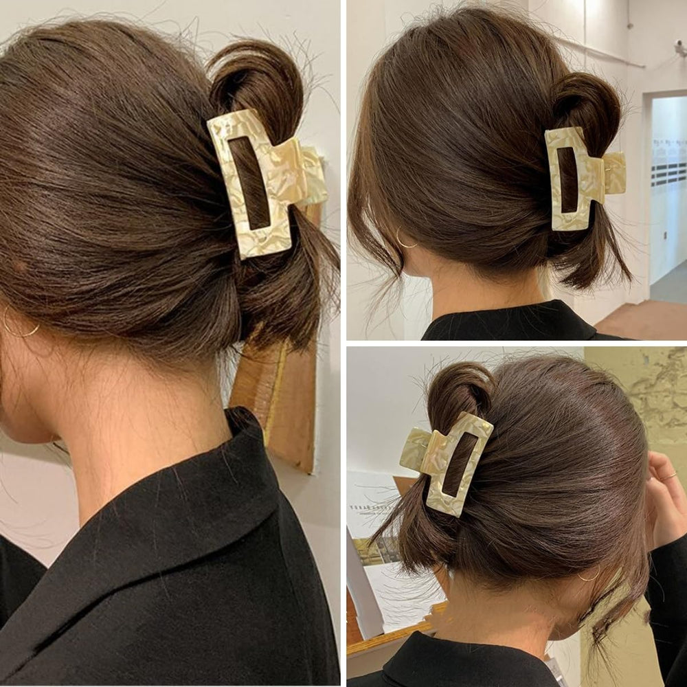 Textention secure hair hold clip keeps styles in place during busy days.