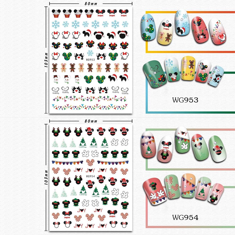 Tezocr self-adhesive decals compatible with natural, artificial, and UV nails