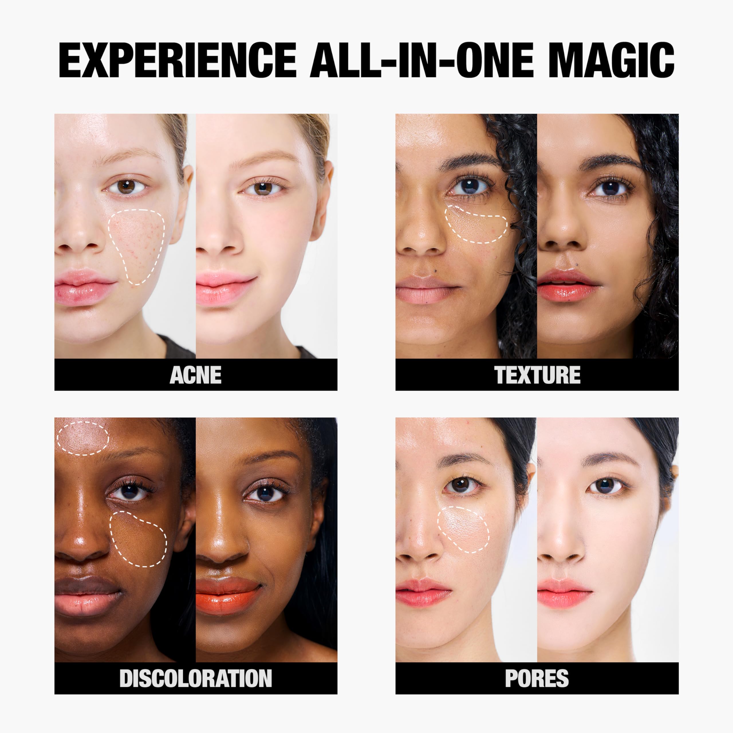 TFIT concealer packaging shows non-cakey finish for a lightweight natural look.