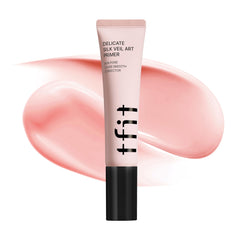 TFIT Delicate Silk Veil Art Primer bottle on display for long-lasting makeup