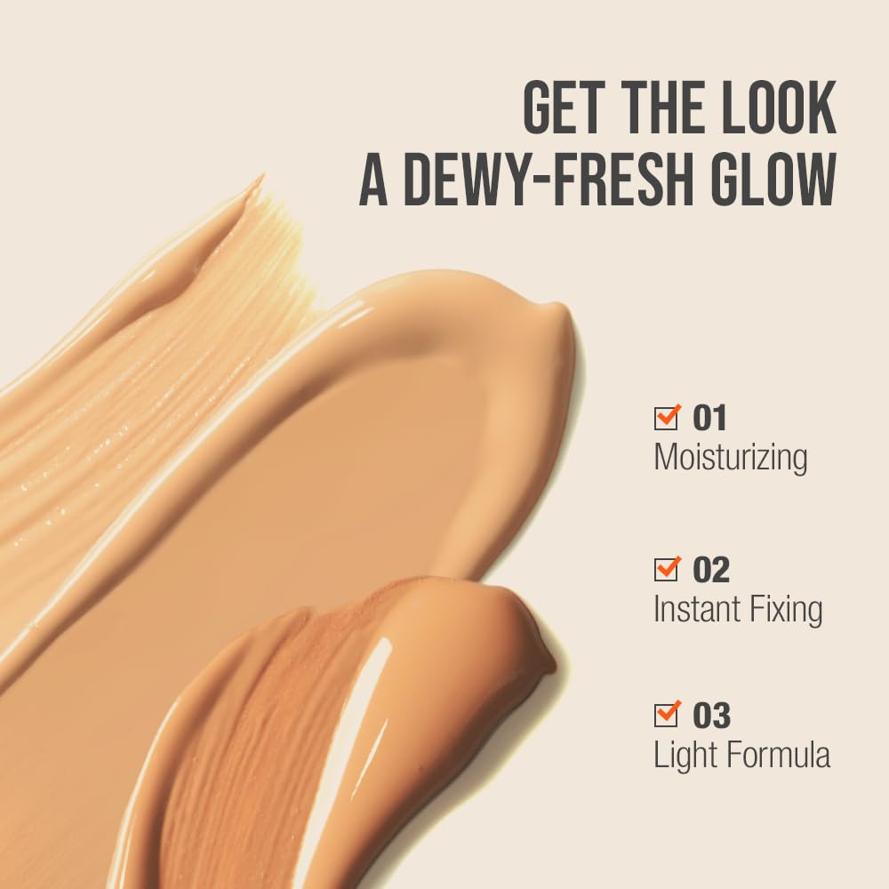 TFIT Idol Cover Concealer large-area blemish cover demonstrates versatile use.