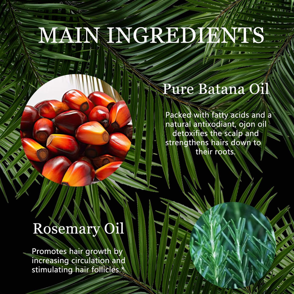 Tgideas Rosemary Batana Oil on hair demonstrates smoother texture and shine.