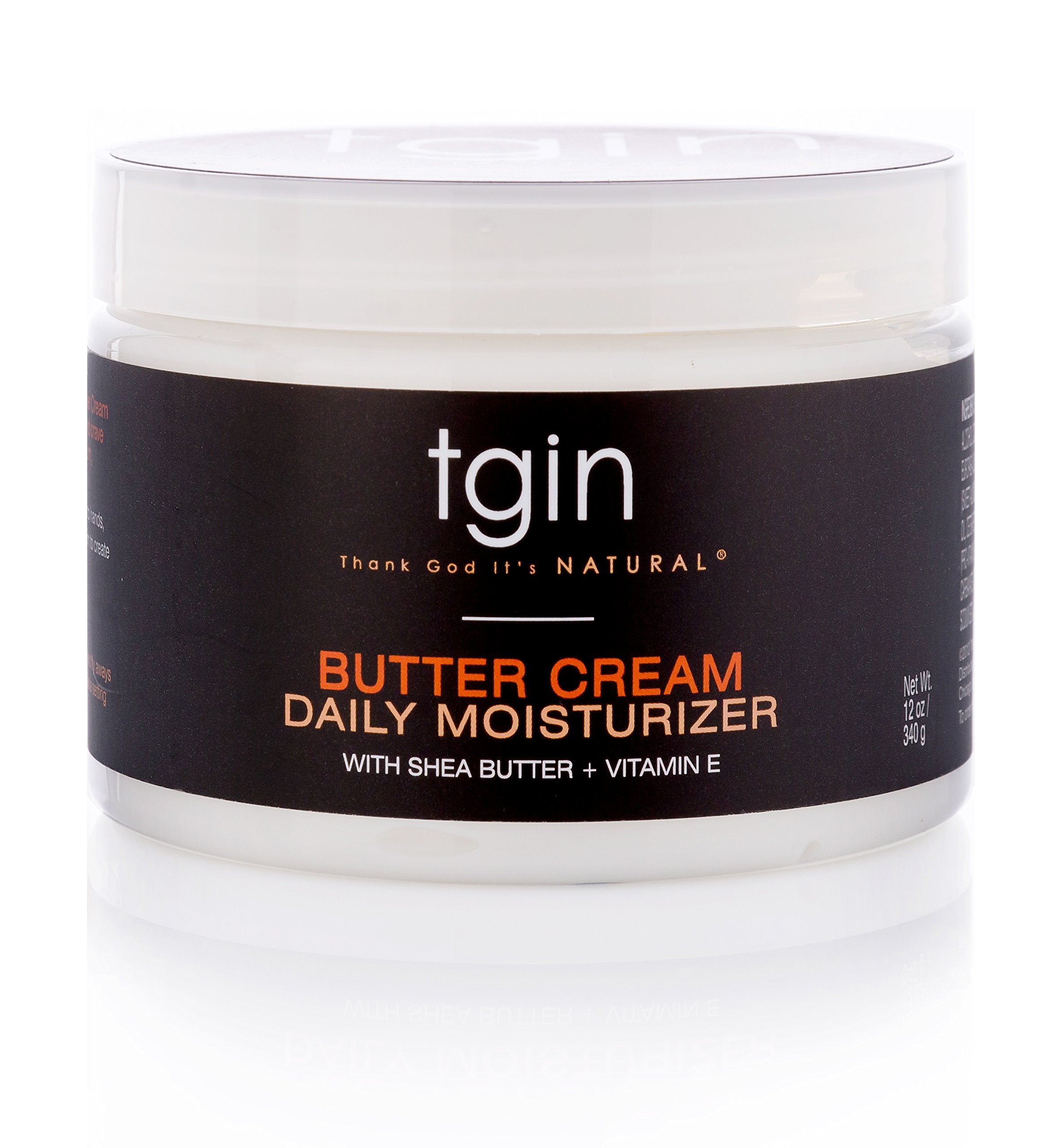Thank God It's Natural tgin butter-cream bottle pour for easy hydration across curls