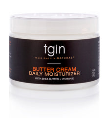 Thank God It's Natural tgin butter-cream bottle pour for easy hydration across curls