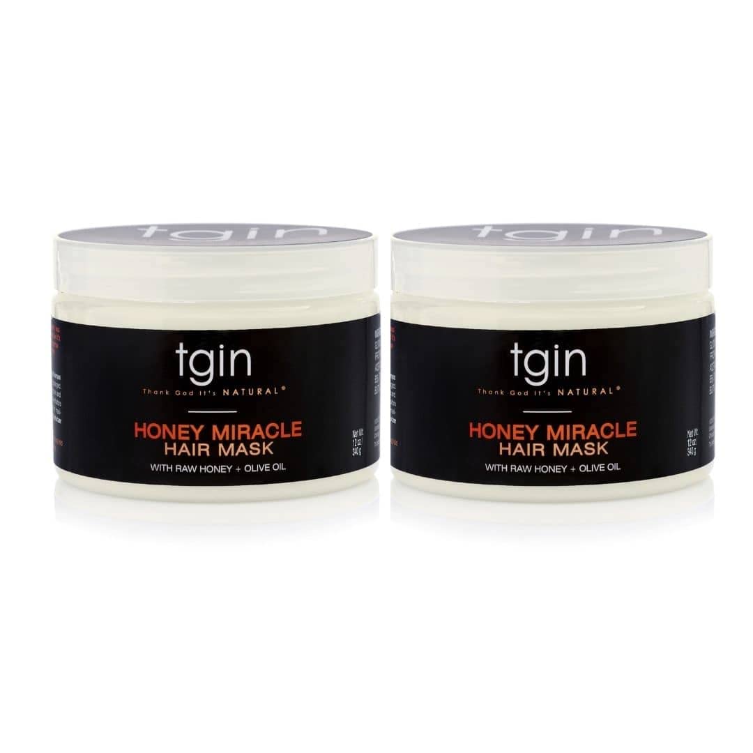 TGIN Honey Miracle Hair Mask Duo packaging ready for moisture routine