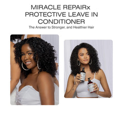 tgin Miracle RepaiRx biotin ingredient visual highlights hair strengthening benefits