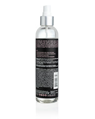 tgin Rose Water Hydrating Styling Lotion applies for voluminous, non-greasy hold.