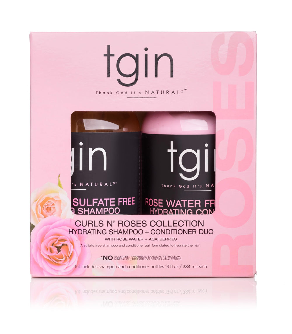 tgin sulfate-free label emphasizing clean color-safe cleansing