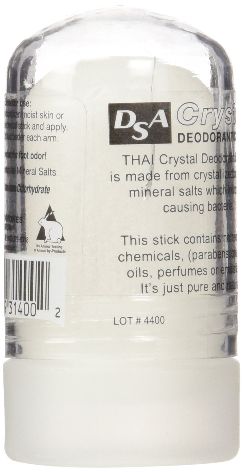 Thai Deodorant Stone: textura natural sin aluminio para piel sensible