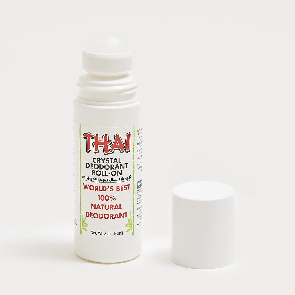 Thai Deodorant Stone, ingredientes minerales naturales en etiqueta