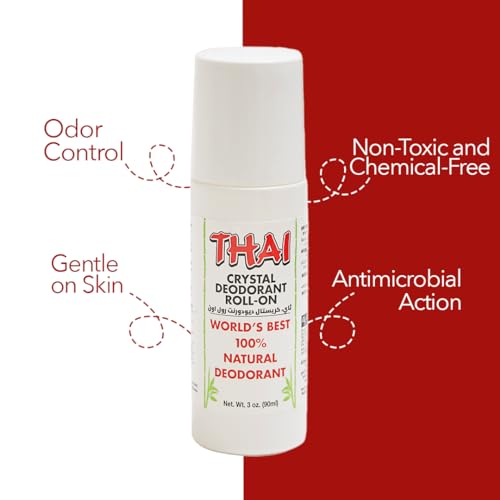 Thai Deodorant Stone, niebla cristal rodando, aplicación fresca y cómoda en cualquier momento