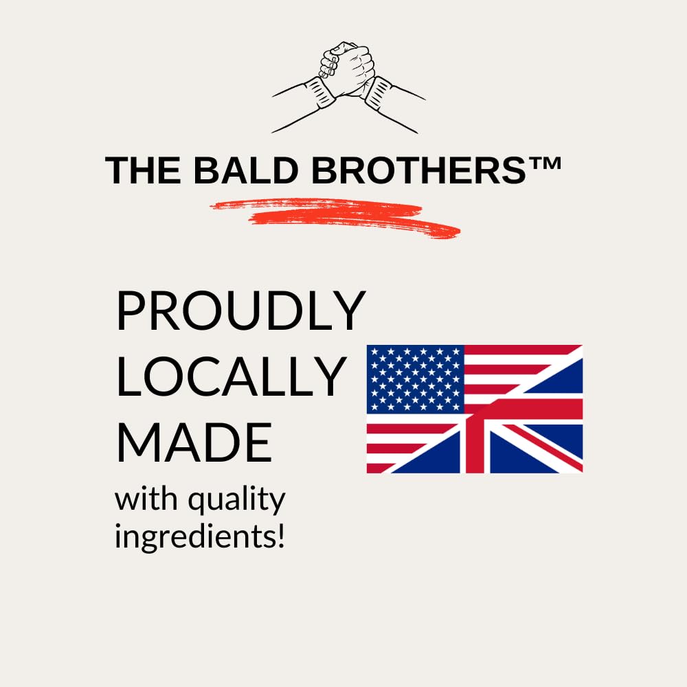 The Bald Brothers Bald Boss open tube for easy, mess-free dispensing