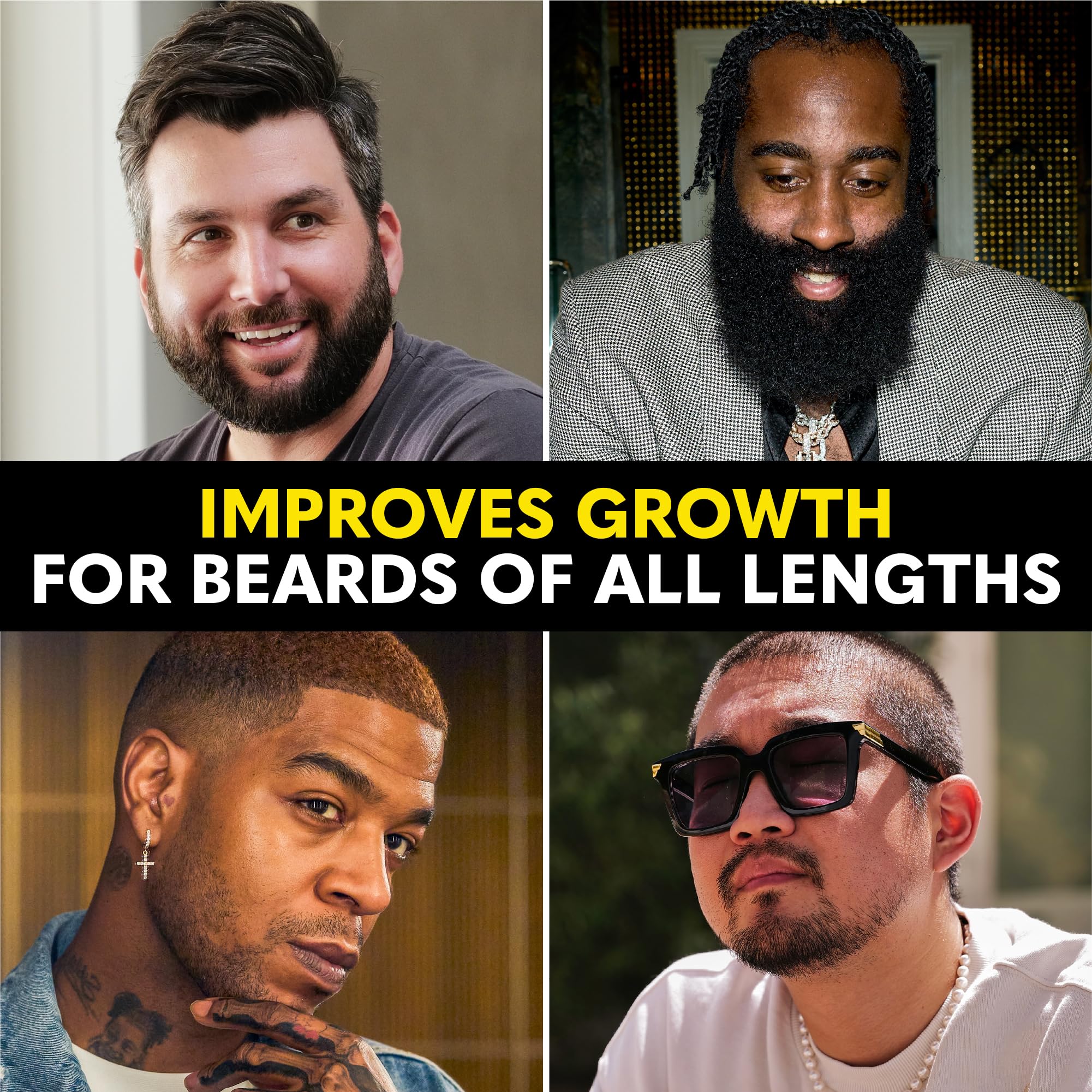 The Beard Club Biotin Beard Growth bottle label signals premium minerals for vitality.