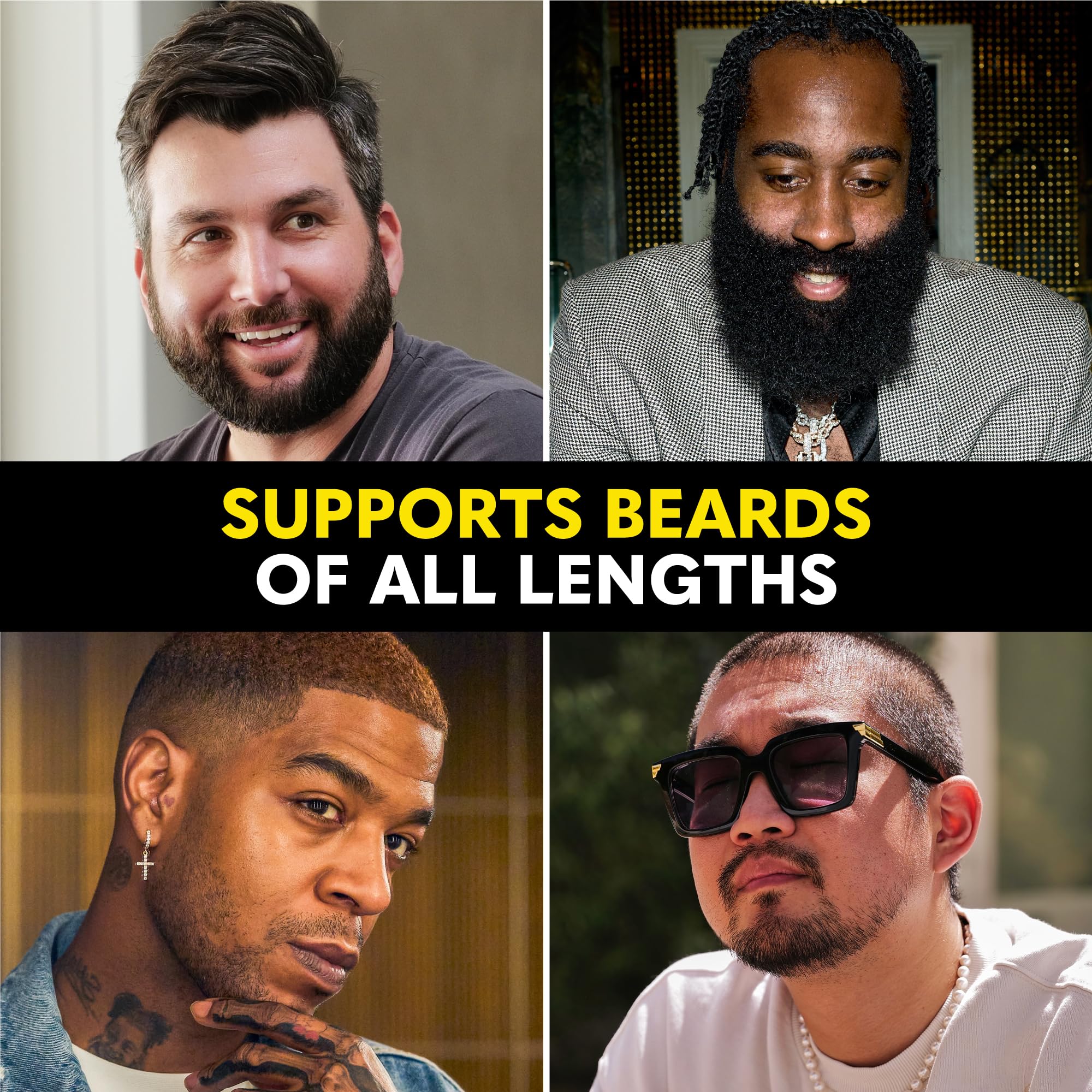 The Beard Club Biotin Vitamin Spray label closeup highlights natural formula and simple use.