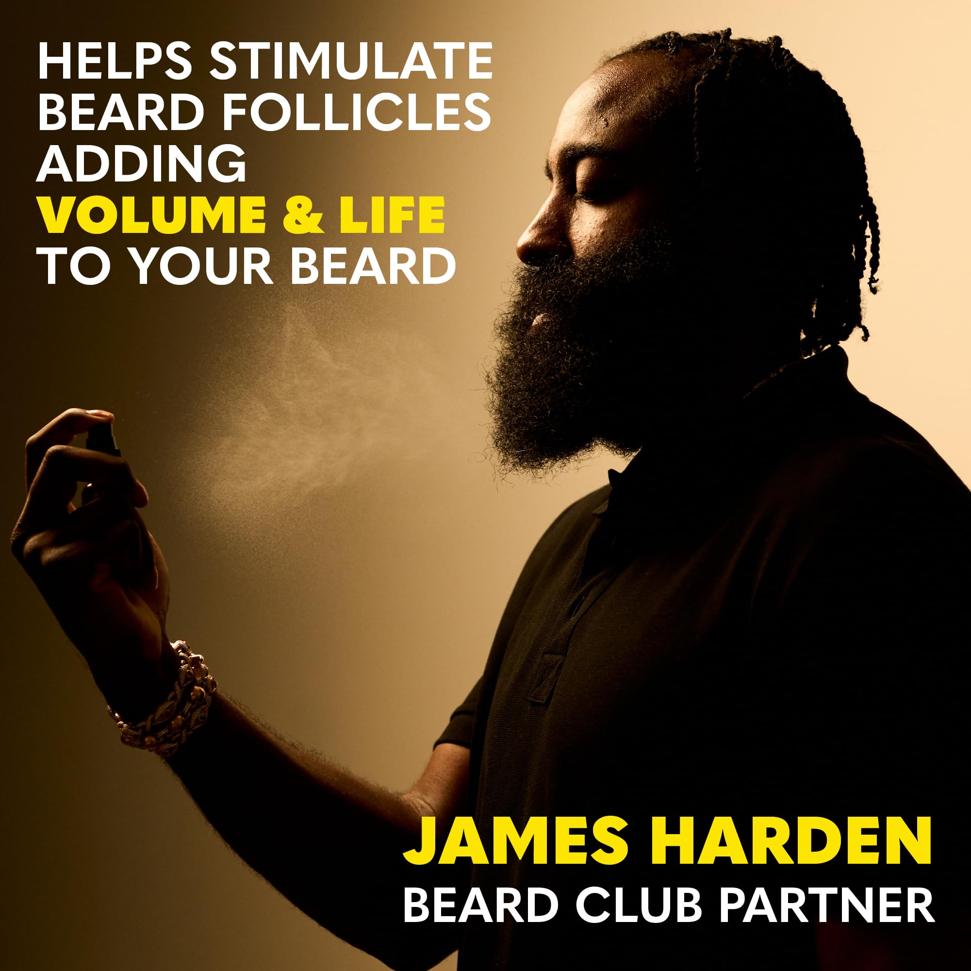 The Beard Club Biotin Vitamin Spray travel-size pack fits gym bags.