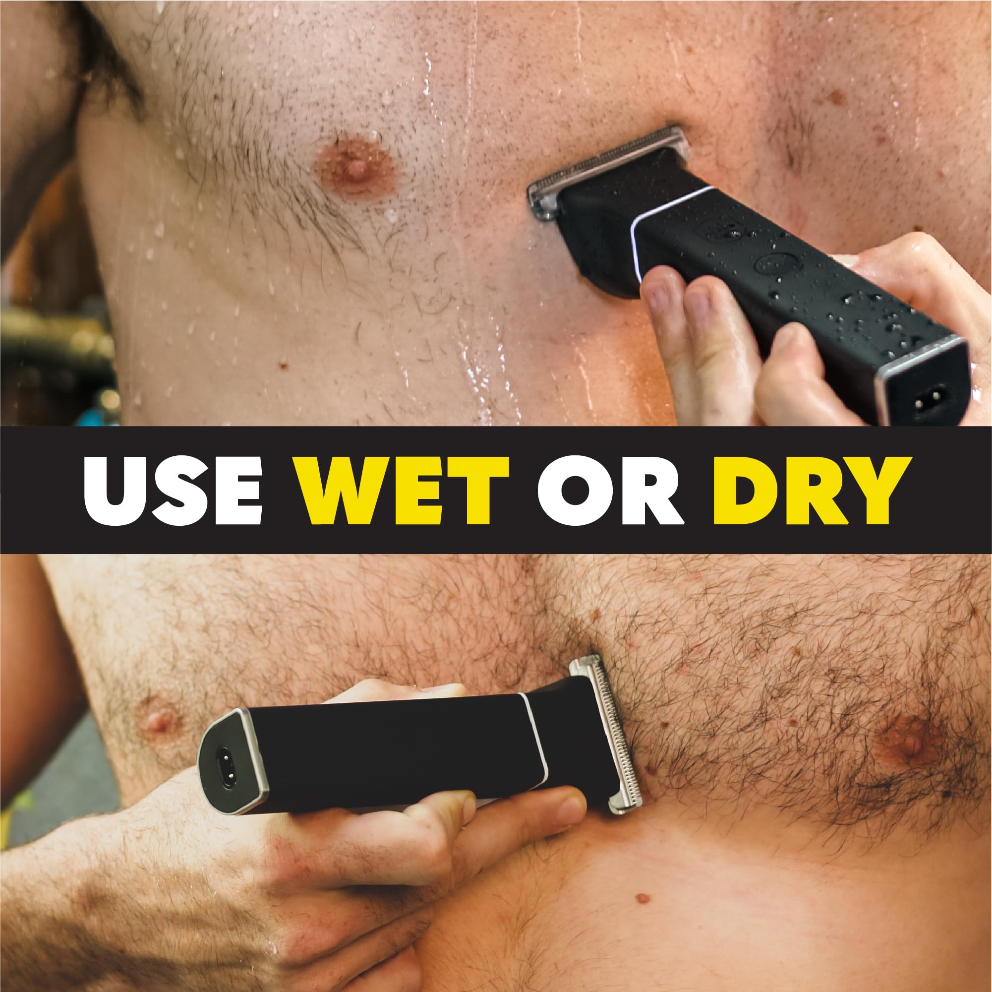 The Beard Club Easy-to-clean blades resist buildup for comfortable grooming sessions.