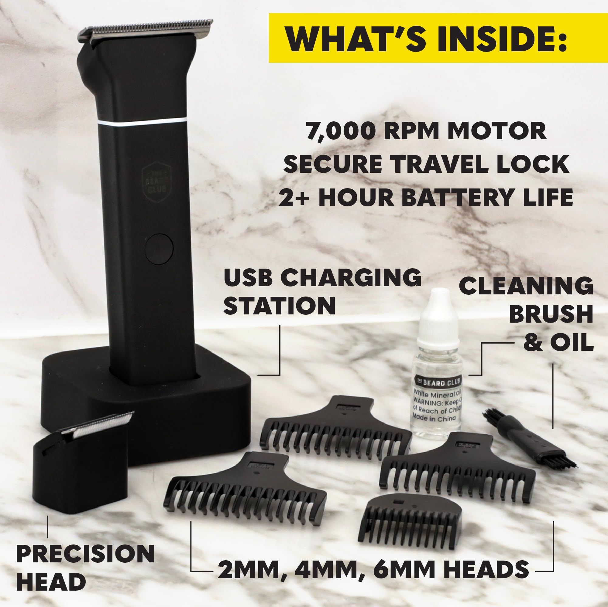 The Beard Club Gift Kit visual showcases a thoughtful present for men.