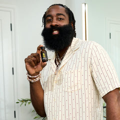 The Beard Club Growth Oil avocado and coconut blend visuals hint extra-soft skin.