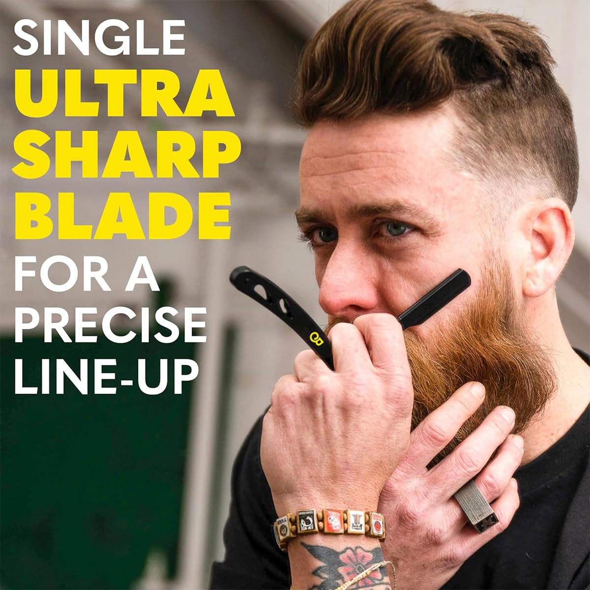 The Beard Club IPX7 waterproof trimmer ready for wet or dry trims