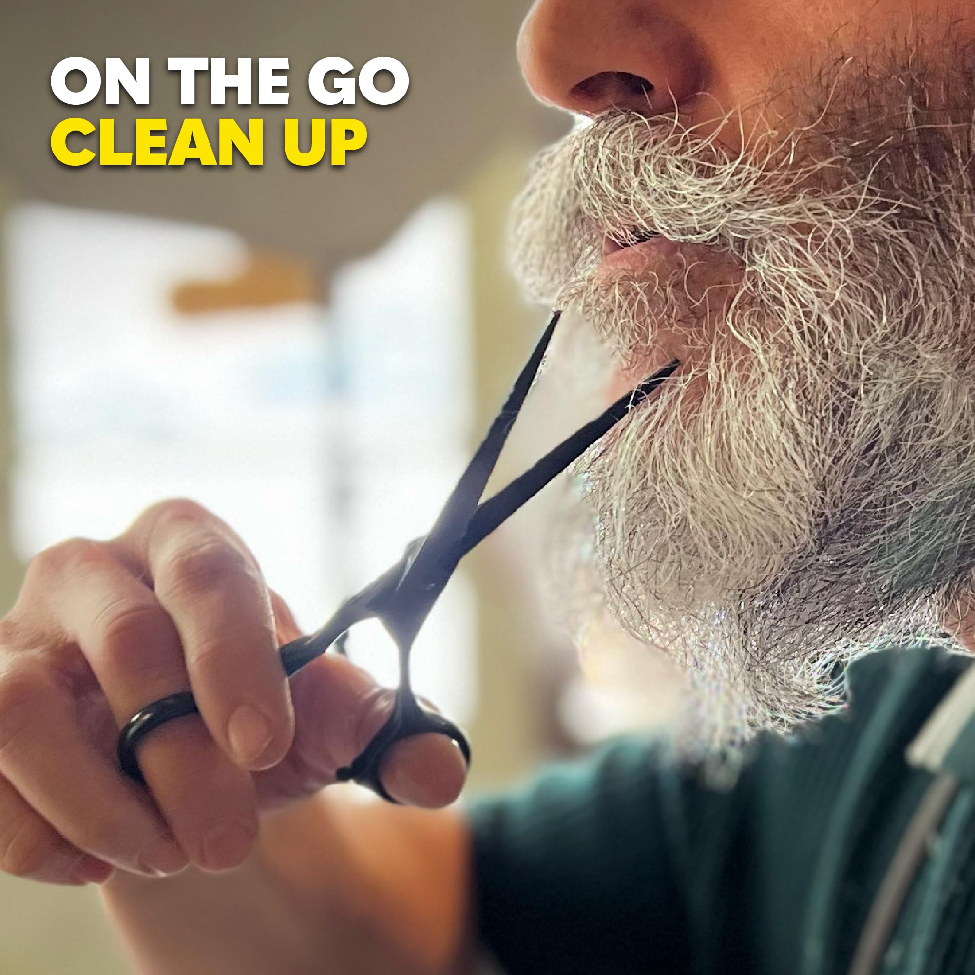 The Beard Club oil-distribution setup ensures even application of beard oil and conditioner.