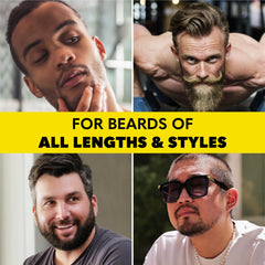 The Beard Club Original Beard Shampoo skin close-up shows nourishing botanicals for skin comfort