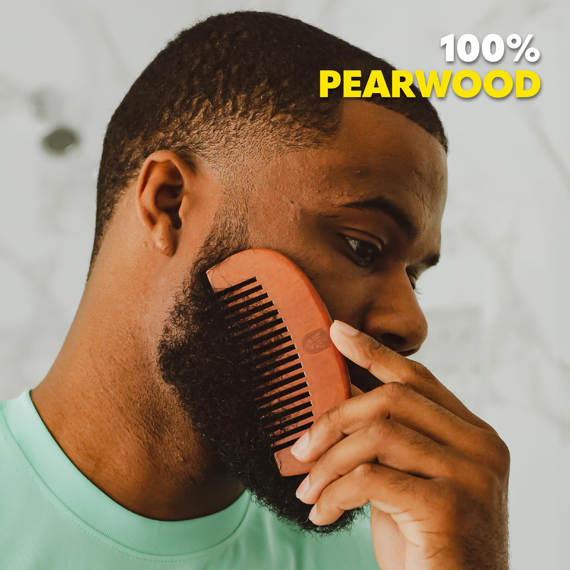 The Beard Club soft-shine result after brushing adds subtle luster without heaviness.