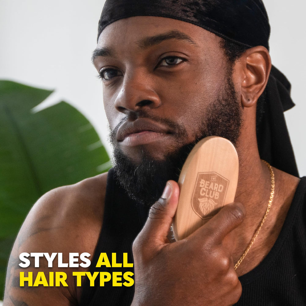 The Beard Club travel case keeps grooming tools organized for on-the-go maintenance.