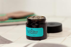 The Body Shop bamboo charcoal from Himalayan foothills absorbs excess oil for balanced skin