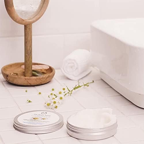 The Body Shop Camomile Sumptuous Cleansing Butter English Community Trade camomile origin.
