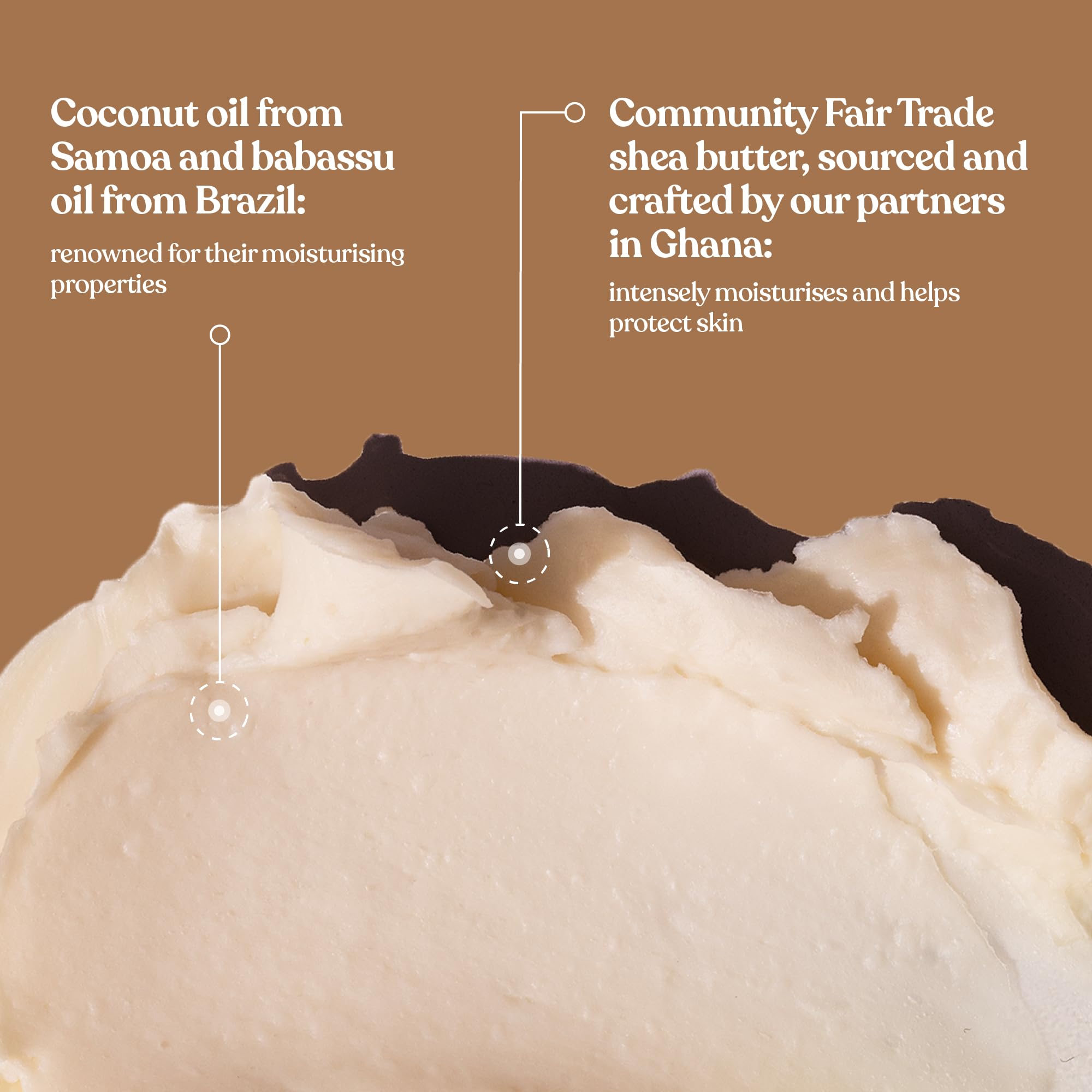 The Body Shop Coconut Body Butter ingredients highlight natural-origin oils for sustainable skincare.