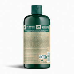 The Body Shop Ginger Scalp Care Conditioner dispensing pump visible for even application