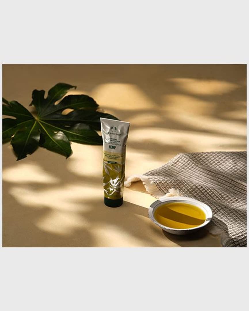 The Body Shop Hemp Seed Oil ingredient highlight with omega-rich care.