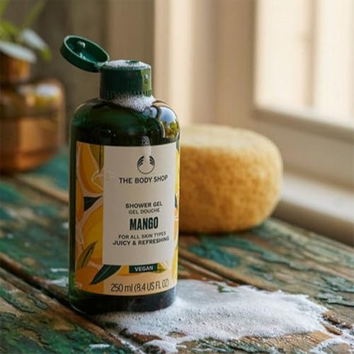 The Body Shop Mango Shower Gel fragrance fills the shower with tropical aroma.