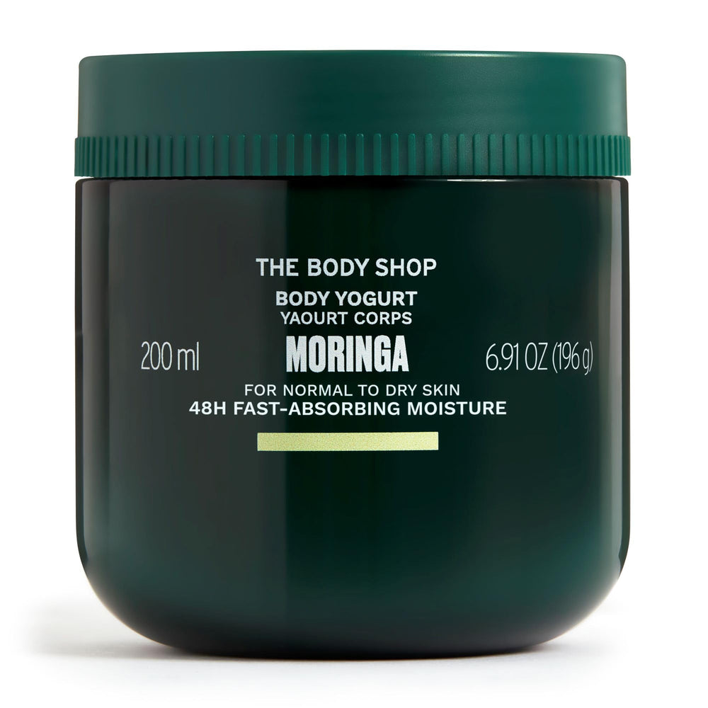The Body Shop Moringa Body Yogurt floral scent enhances daily routine