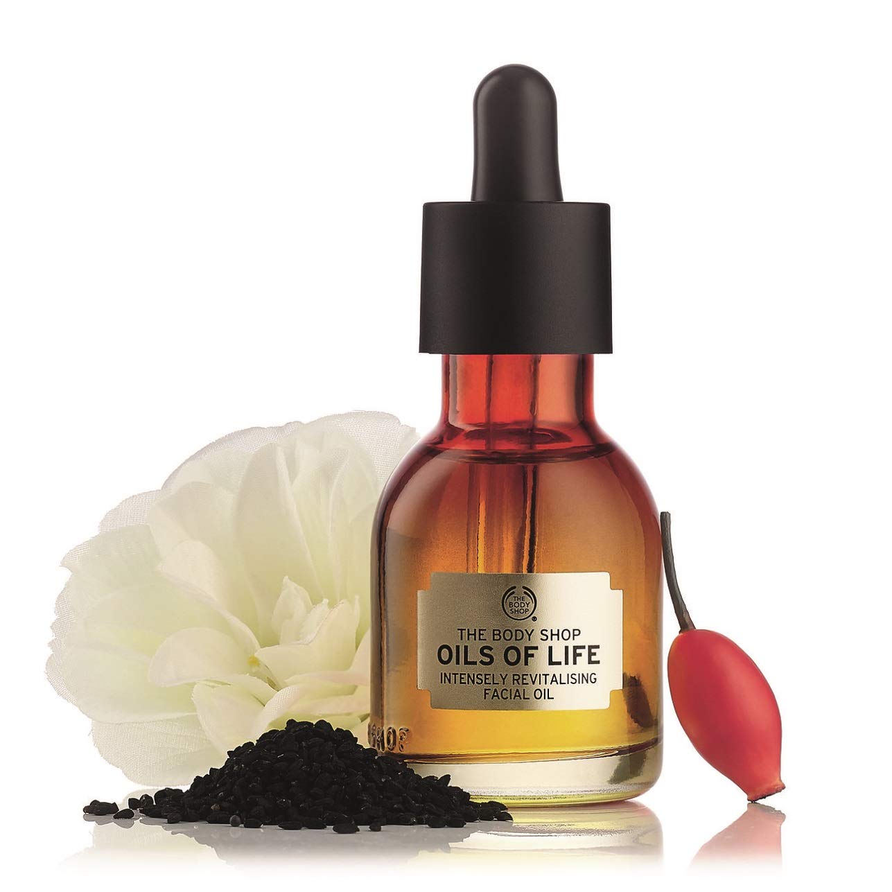The Body Shop Oils of Life texture shot demonstrates fast absorption.
