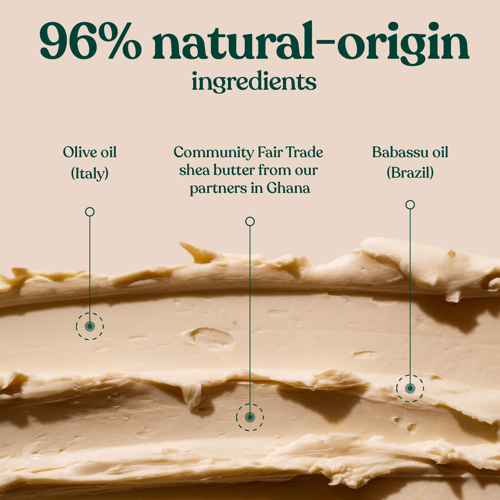 The Body Shop Olive Body Butter packaging is recyclable and planet-friendly