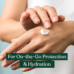 The Body Shop Strawberry Hand Cream texture close-up highlights lightweight absorption.