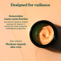 The Body Shop Vitamin C brightening ingredients highlight luminous, even-toned skin.