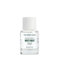The Body Shop White Musk EDT bottle front with versatile daily wear appeal.