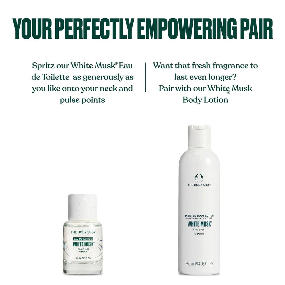 The Body Shop White Musk EDT unboxing moment invites a personal scent ritual.