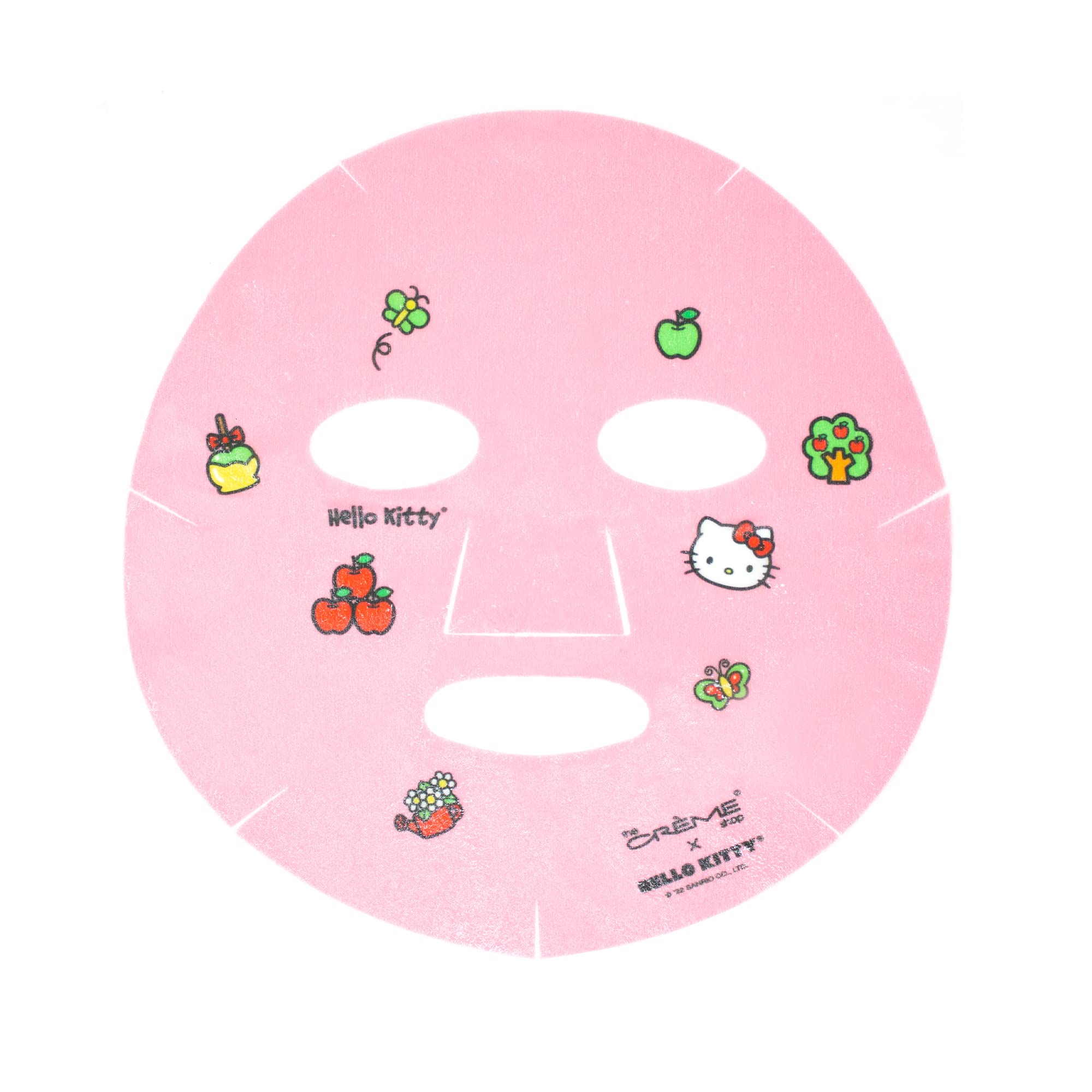 The Crème Shop Hello Kitty mask helps refine skin texture with witch hazel.