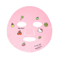 The Crème Shop Hello Kitty mask helps refine skin texture with witch hazel.