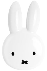 The Crème Shop Miffy on-the-go compact mirror front view, portable for quick touch-ups.