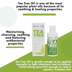 The Eye Doctor Tea Tree Lid Cleanser highlights tea tree oil for refreshing cleanse