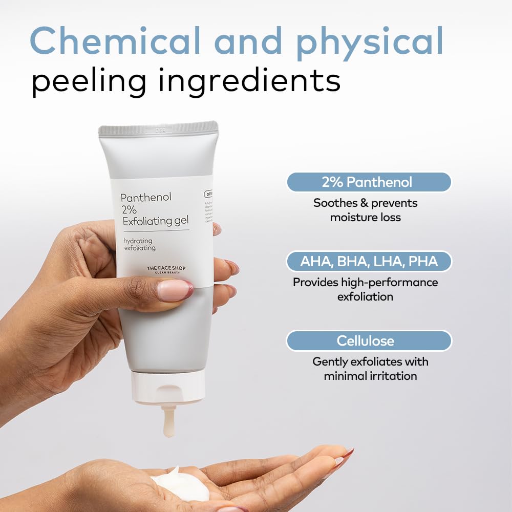 The Face Shop Alltimate acid blend graphic indicating surface renewal