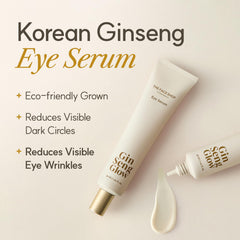 The Face Shop Ginseng Glow Eye Serum lightweight texture absorbs quickly