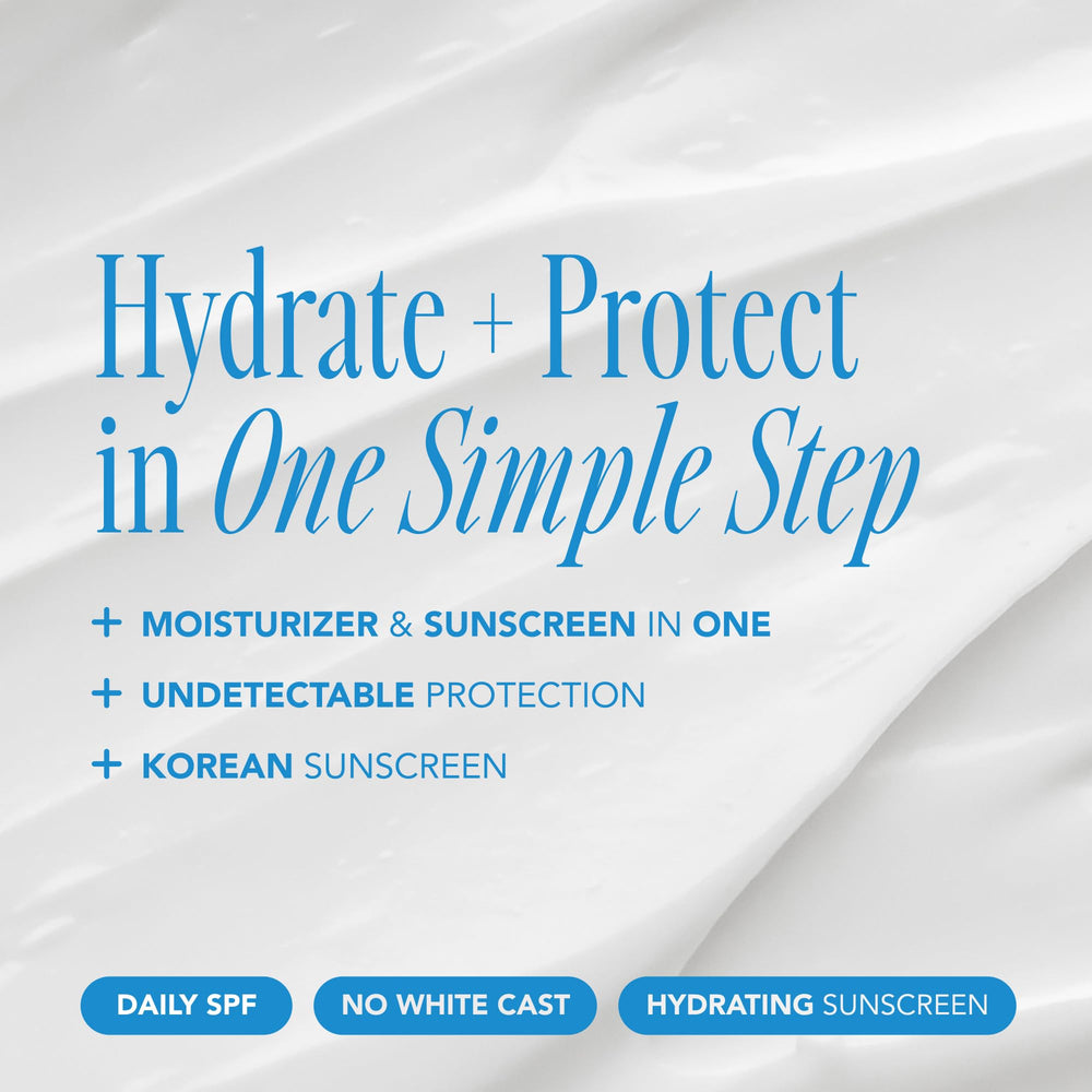Applying Hydro Sun Barrier for daily sun protection.